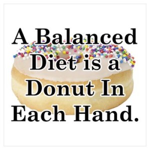 balanced donut