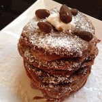 {Healthy Breakfast Idea} Almond Joy Protein Pancakes