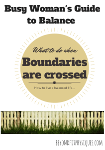 what to do when your boundaries are crossed