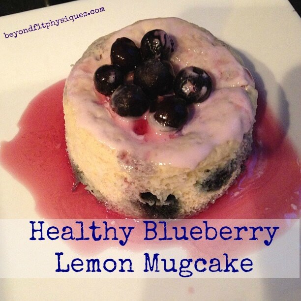 Bluberry Lemon Mugcake
