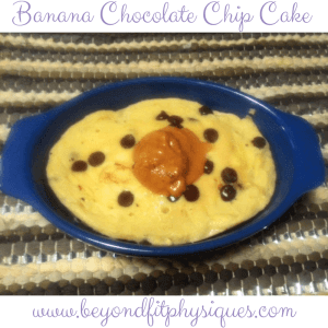 Recipe Banana Chocolate Chip Cake