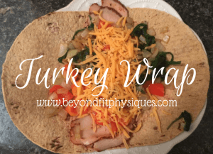 {Recipe} Turkey Wrap with Homemade Chips & Salsa