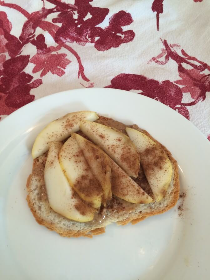 Apple Almond Butter Snack