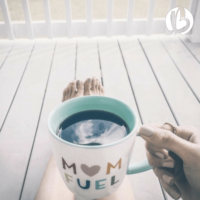 fit mom life, a day in the life of a fit mom, morning coffee