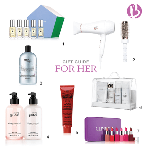 holiday gift guides, for her beauty, fit moms