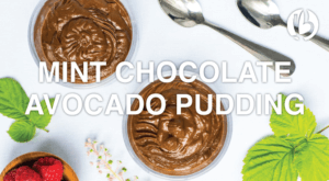 fat loss for moms, mint chocolate avocado pudding, fat loss friendly desserts