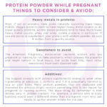 Is Protein Powder Safe While Pregnant & Nursing? - BeyondFit Mom