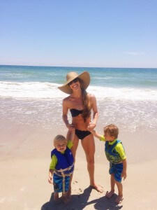 fit mom, post baby abs