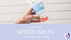 epsom salt, epsom salts, sore muscles, cramps, muscle recovery, procure epsom salt rub