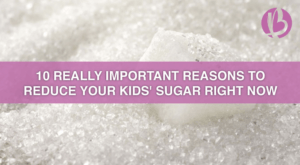 fit moms, healthy kids, reduce sugar